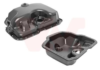Піддон, масляний картера двигуна VAG 3,0 TDI V6 + sens hole (вир-во Wan Wezel) Van Wezel 0381070