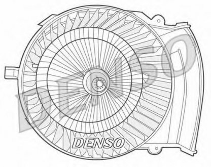 Вентилятор салону DENSO DEA07021