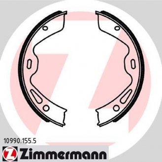 Комплект тормозных колодок, стояночная тормозная система ZIMMERMANN 10990.155.5 (фото 1)