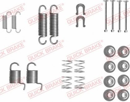 Zestaw monta┐owy HIACE 89-92 do szczъk 270X55 AKEBONO /T/ QUICK BRAKE OJD Quick Brake 105-0834