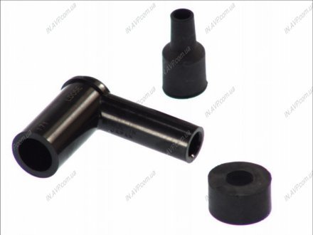 FAJKA SWIECY ZAPLON LD05E CZARNA /5 OHM/10/12MM/SAE/90░/ SZT NGK NGK NGK Spark Plug 6902