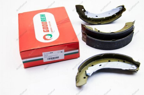 Тормозные колодки задние Berlingo/Partner 96-05 (барабанные) GOODREM RM0118