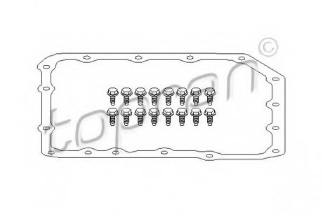 Прокладка, маслянного поддона автоматическ. коробки передач TOPRAN 500 784