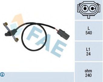 Датчик импульсов, Датчик частоты вращения, управление двигателем FAE 79023