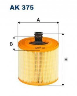 Фільтр повітря FILTRON WIX FILTERS AK 375/1