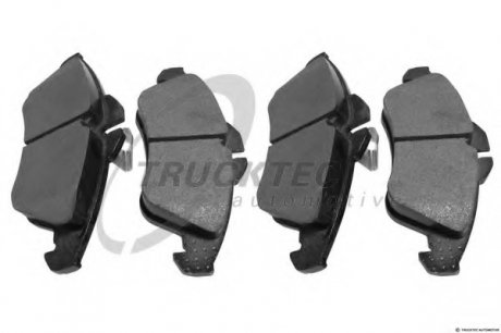 Комплект тормозных колодок, дисковый тормоз TRUCKTEC Automotive GmbH 02.35.082 (фото 1)