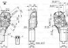 Регулировочный элемент, регулювання угла наклона фар BOSCH 0 390 203 266 (фото 2)