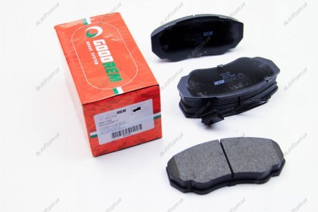 Гальмівні колодки пер. Ducato/Jumper/Boxer 02-06 (1.4t) GOODREM RM1095