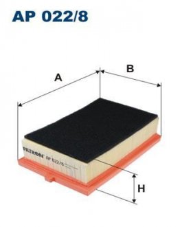 Фільтр повітря FILTRON WIX FILTERS AP 022/8