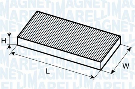 Фильтр, воздух во внутренном пространстве Magneti Marelli 350203063530