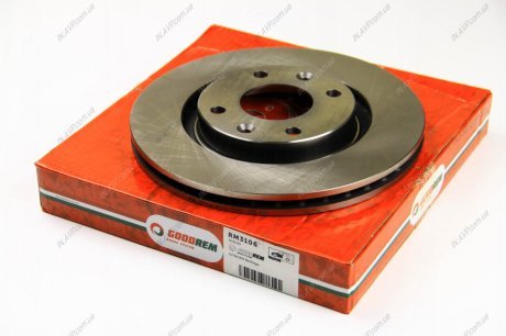 Тормозной диск перед. Berlingo/Partner 01- (-ESP/266мм) GOODREM RM3106