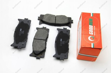 Колодки тормозные передние Toyota Camry 06-11 (akebono) GOODREM RM1244