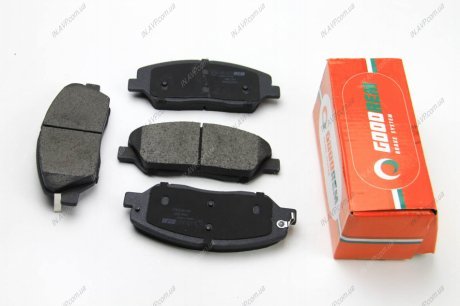 Колодки тормозные передние Hyundai Santa FE 06- (mando) GOODREM RM1257