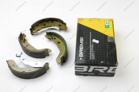 Комплект тормозных колодок, стояночная тормозная система BREMSI GF0304