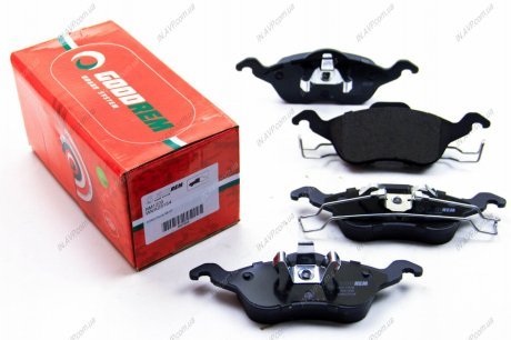 Тормозные колодки перед. Ford Focus 1.4-2.0 98-04 (ATE) GOODREM RM1209