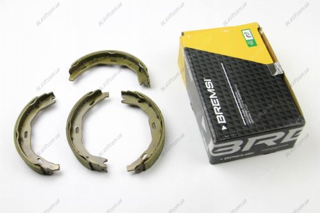 Комплект тормозных колодок, стояночная тормозная система BREMSI GF0317