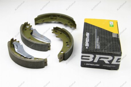 Гальмівні колодки зад. MB 207 88-96 (з наклад.) (PERROT) BREMSI GF0309