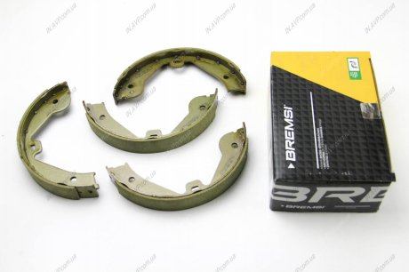 Комплект тормозных колодок, стояночная тормозная система BREMSI GF0314