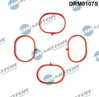 Комплект прокладок колектора, 4 шт. Dr. Motor Automotive DRM0107S (фото 1)