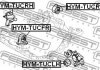 Подушка двигателя FEBEST HYM-TUCRH (фото 3)