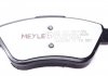 Комплект тормозных колодок, дисковый тормоз MEYLE AG 025 237 0517/PD (фото 4)