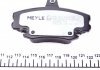 Комплект тормозных колодок, дисковый тормоз MEYLE AG 025 214 6318/PD (фото 4)