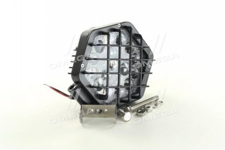 Фара LED шестиугольная 48W, 16 ламп, узкий луч <> Дорожная Карта DK B2- 48W-G (фото 1)