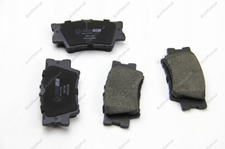 Колодки тормозные задние дисковые Camry/Rav 4 05- GOODREM RM1249