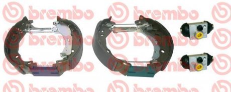 SZCZКKI HAMULC.+CYLINDERKI (ZESTAW) CITROEN C3 II Brembo K61088