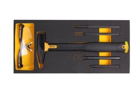 Набір виколоток з молотком в ложементі- 4 од. STARLINE STAR LINE NR F1.ET139