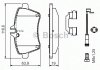 Комплект тормозных колодок, дисковый тормоз BOSCH 0 986 494 290 (фото 1)