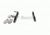 Комплект тормозных колодок, дисковый тормоз BOSCH 0 986 424 030 (фото 4)