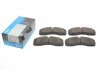 Комплект тормозных колодок, дисковый тормоз PARTS KAVO KBP6598 (фото 1)