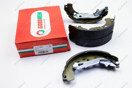 Тормозные колодки зад. Nemo/Bipper 08- (бараб.) GOODREM RM0141
