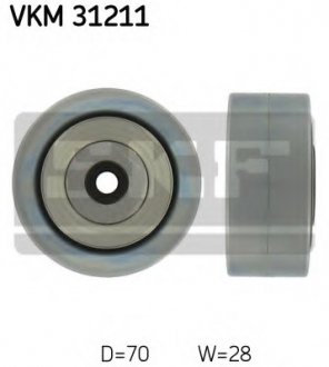 Паразитный / ведущий ролик, поликлиновой ремінь SKF VKM 31211