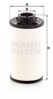 Фильтр масляный АКПП VAG 02- с прокладкой MANN-FILTER H6003z (фото 1)