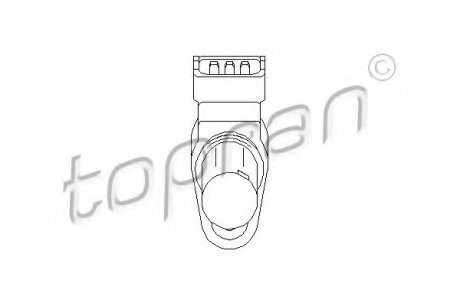 Датчик частоты вращения, управление двигателем TOPRAN 407 869