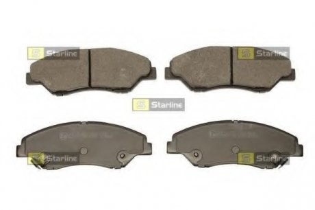 Комплект тормозных колодок, дисковый тормоз STARLINE STAR LINE BD S505