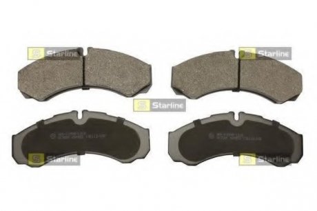 Комплект тормозных колодок, дисковый тормоз STAR LINE BD S508 (фото 1)