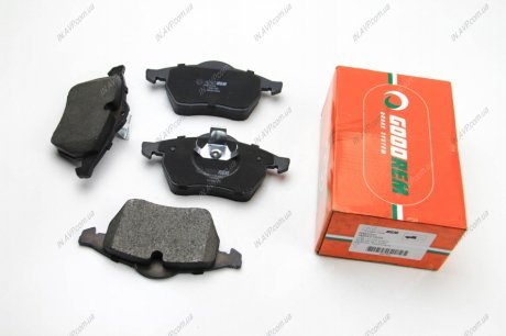 Тормозные колодки перед. Vectra B 95-03 (ATE) GOODREM RM1260