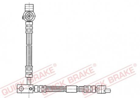 Гальмівний шланг QB OJD Quick Brake 59.994