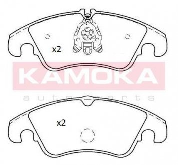 Комплект тормозных колодок, дисковый тормоз KAMOKA JQ101298