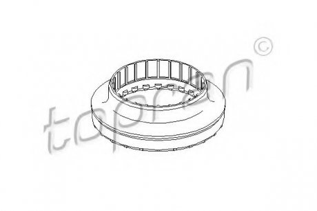 Подшипник качения, опора стойки амортизатора TOPRAN 206 450