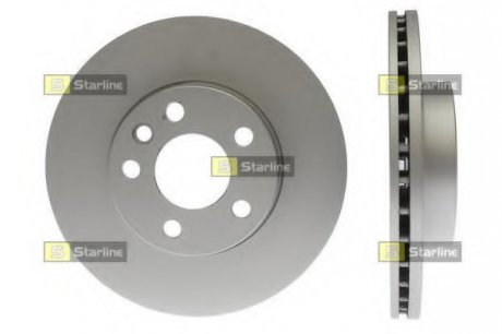 Диск тормозной окрашенный (антикорозионная обробка) STARLINE STAR LINE PB 2536C