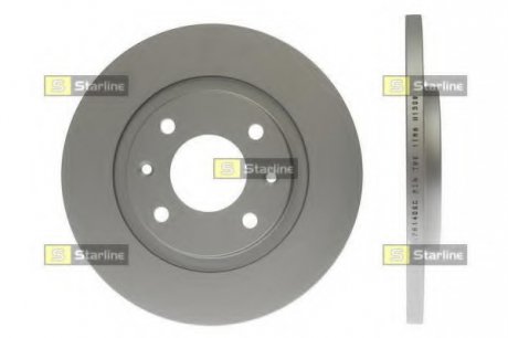 Диск тормозной окрашенный (антикорозионная обробка) STARLINE STAR LINE PB 1406C