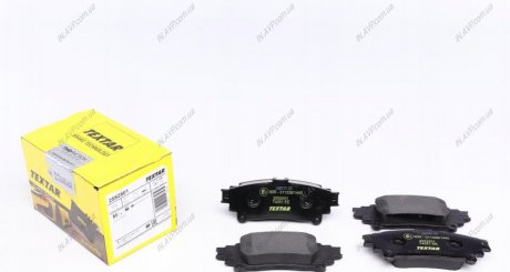 Комплект тормозных колодок, дисковый тормоз Textar 2552501
