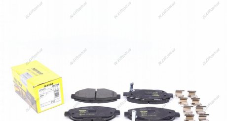 Комплект тормозных колодок, дисковый тормоз Textar 2500601 (фото 1)