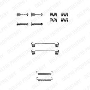 Комплектуючі, стояночная тормозная система Delphi LY1125