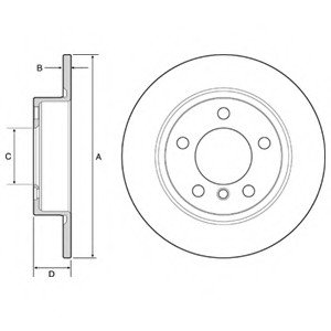 TARCZA HAM. MINI T. COUNTRYMAN/PACEMAN 10- Delphi BG4561C