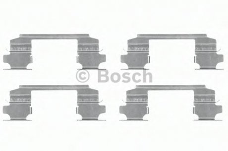 Комплектующие, колодки дискового тормоза BOSCH 1987474436